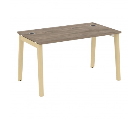Стол для руководителя, опоры - массив дерева 138x80x75 Onix Wood Direct
