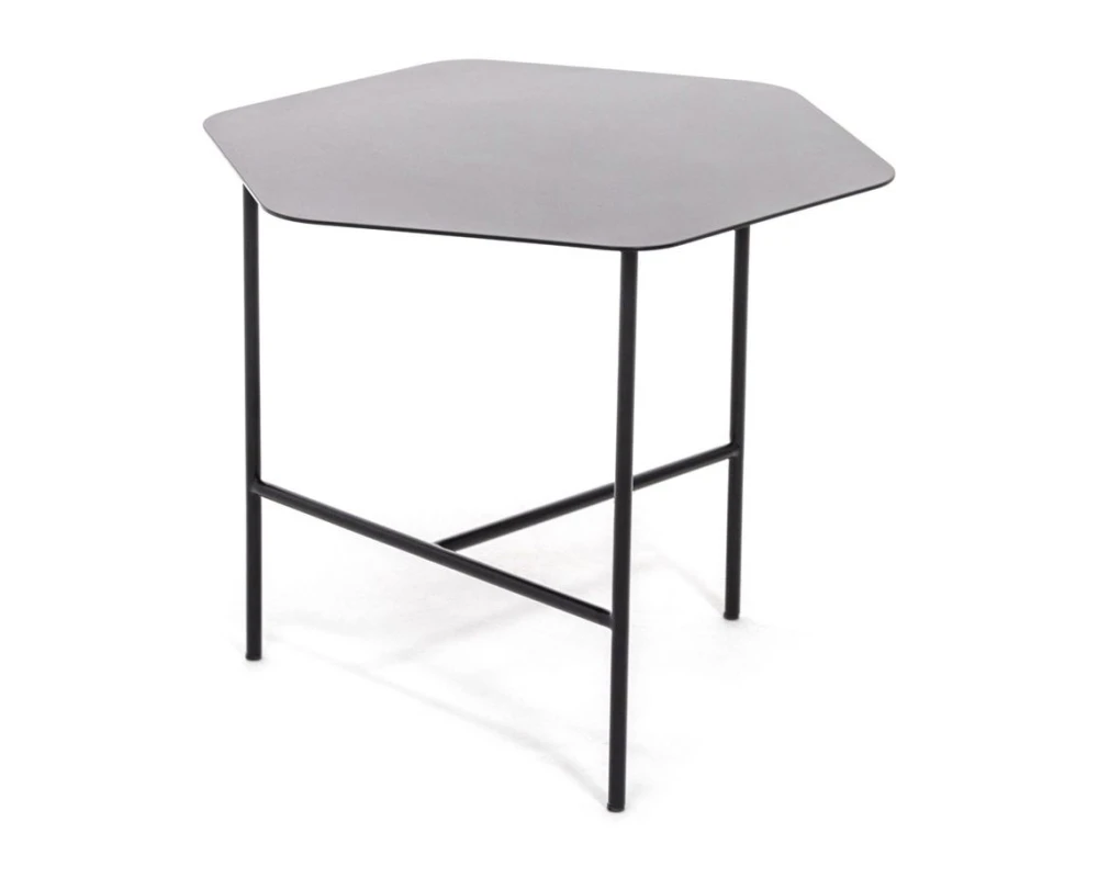 Стол кофейный 58x52x48 Strati S Черный полуматовый