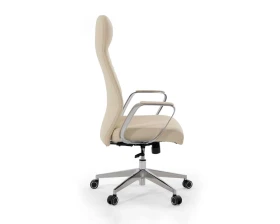 Кресло LINE/A Натуральная кожа, Бежевый images