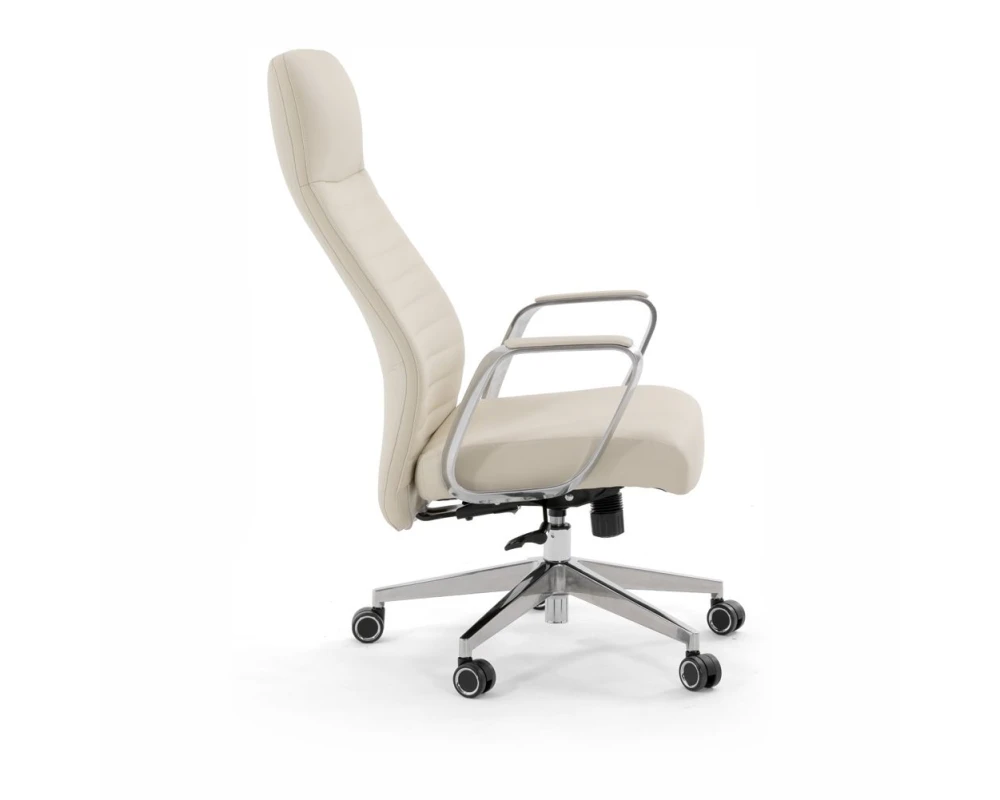 Кресло LINE/A Натуральная кожа, Бежевый