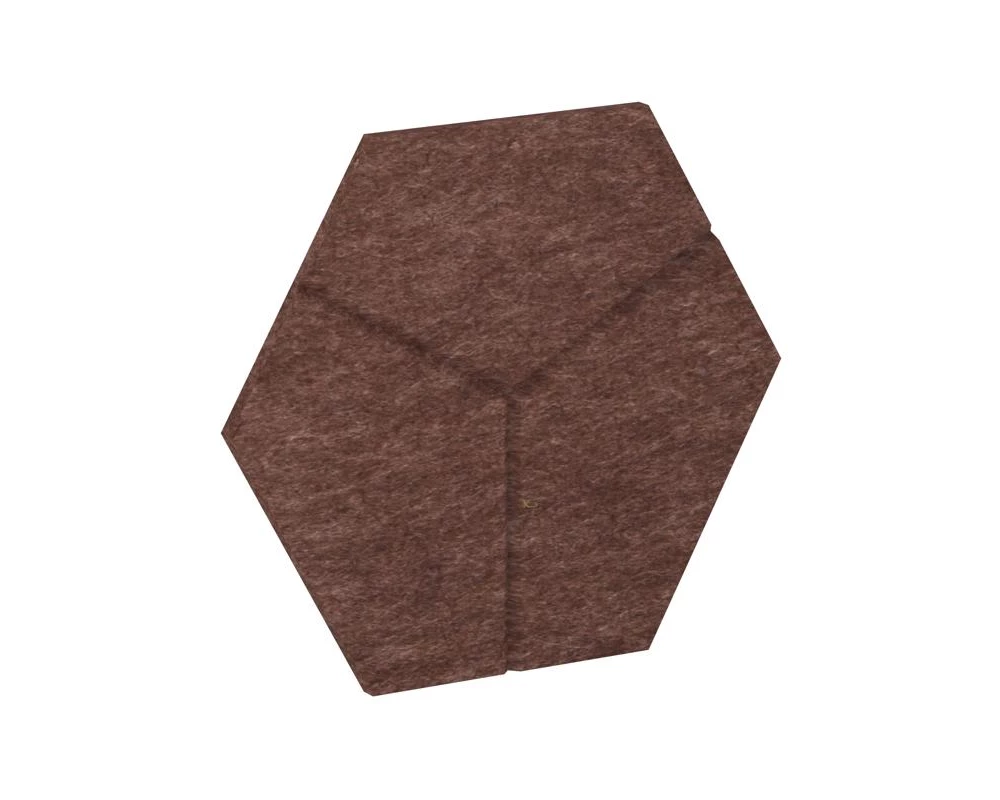 Настенная панель шестигранная (3 луча) VE.NP-6G3L-200 400x346x12 AcustiX