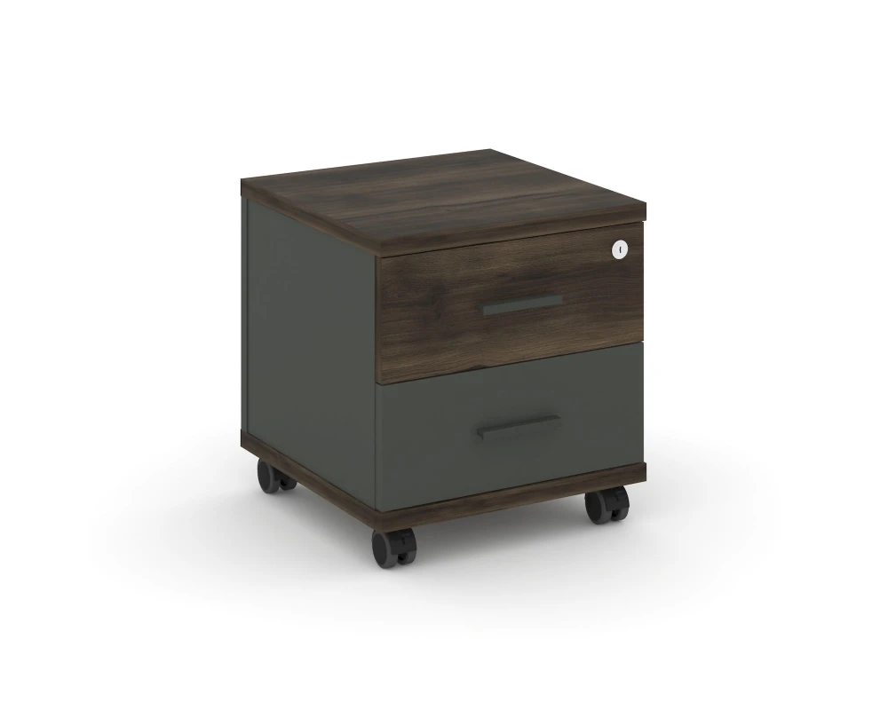 Тумба мобильная 2 ящ. CN.TUM-001 A 420x420x448 Концепт / Concept