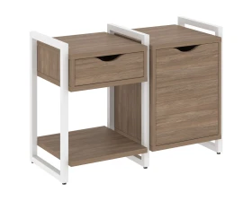 Тумба на регульруемых опорах наборная. Вариант №3 970х460х719 Лофт / Loft images