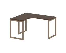 Стол криволинейный левый на О-образном м/к 1400x1200x750 Метал Систем Куатро 4х4 / Metal System Quattro 4x4 images