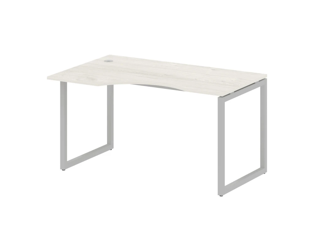 Стол криволинейный левый на О-образном м/к 1400x900x750 Метал Систем Куатро 4х4 / Metal System Quattro 4x4