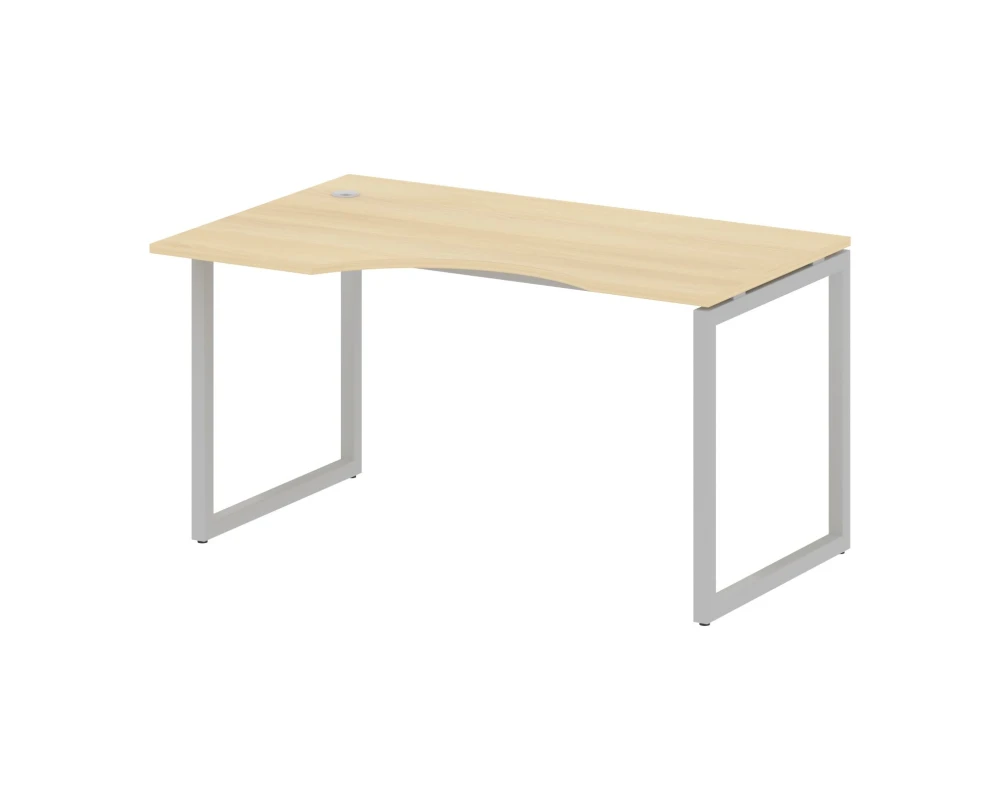 Стол криволинейный левый на О-образном м/к 1400x900x750 Метал Систем Куатро 4х4 / Metal System Quattro 4x4