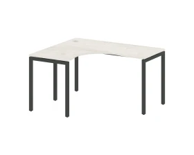Стол криволинейный левый на П-образном м/к 1400x1200x750 Метал Систем Куатро 4х4 / Metal System Quattro 4x4 images