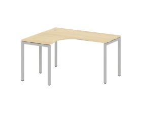 Стол криволинейный левый на П-образном м/к 1400x1200x750 Метал Систем Куатро 4х4 / Metal System Quattro 4x4 images