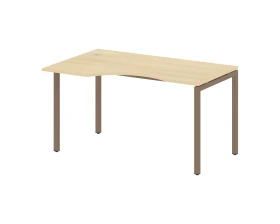 Стол криволинейный левый на П-образном м/к 1400x900x750 Метал Систем Куатро 4х4 / Metal System Quattro 4x4 images