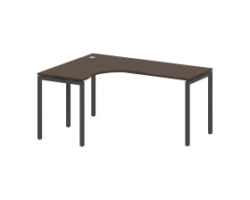Стол криволинейный левый на П-образном м/к 1600x1200x750 Метал Систем Куатро 4х4 / Metal System Quattro 4x4 images
