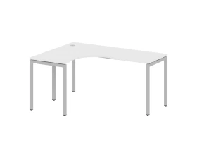 Стол криволинейный левый на П-образном м/к 1600x1200x750 Метал Систем Куатро 4х4 / Metal System Quattro 4x4 images
