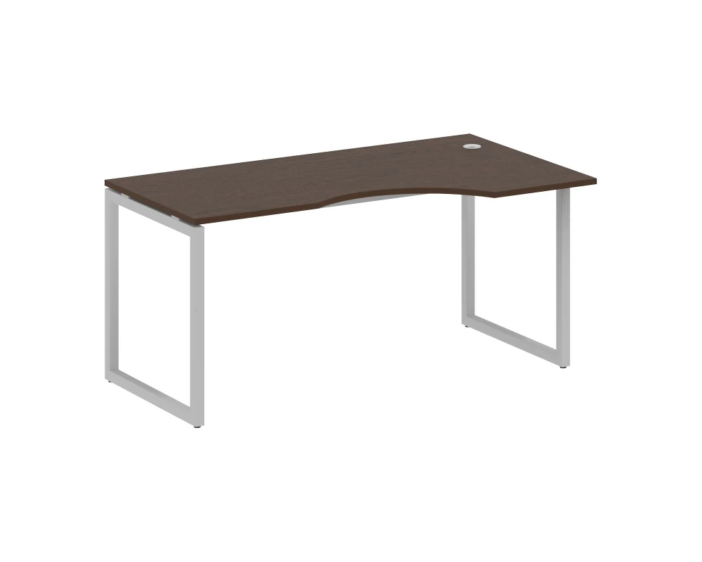 Стол криволинейный правый на О-образном м/к 1600x900x750 Метал Систем Куатро 4х4 / Metal System Quattro 4x4