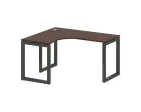 Стол криволинейный левый на О-образном м/к 1400x1200x750 Метал Систем Куатро 5x5 / Metal System Quattro 5x5 images