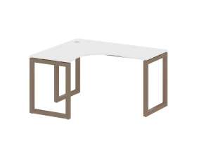 Стол криволинейный левый на О-образном м/к 1400x1200x750 Метал Систем Куатро 5x5 / Metal System Quattro 5x5 images