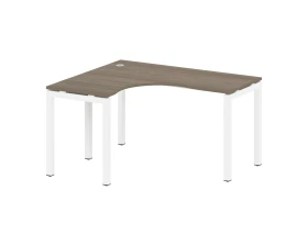 Стол криволинейный левый на П-образном м/к 1400x1200x750 Метал Систем Куатро 5x5 / Metal System Quattro 5x5 images