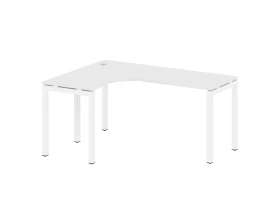 Стол криволинейный левый на П-образном м/к 1600x1200x750 Метал Систем Куатро 5x5 / Metal System Quattro 5x5 images