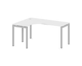 Стол криволинейный левый на П-образном м/к 1600x1200x750 Метал Систем Куатро 5x5 / Metal System Quattro 5x5 images