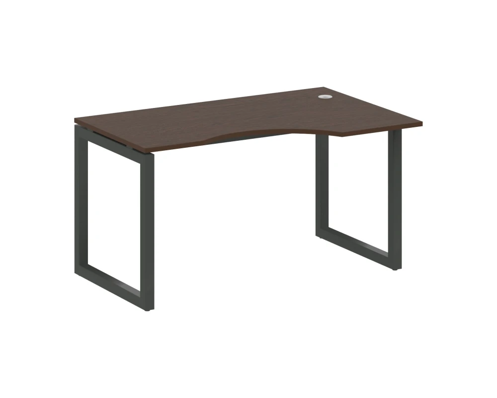 Стол криволинейный правый на О-образном м/к 1400x900x750 Метал Систем Куатро 5x5 / Metal System Quattro 5x5