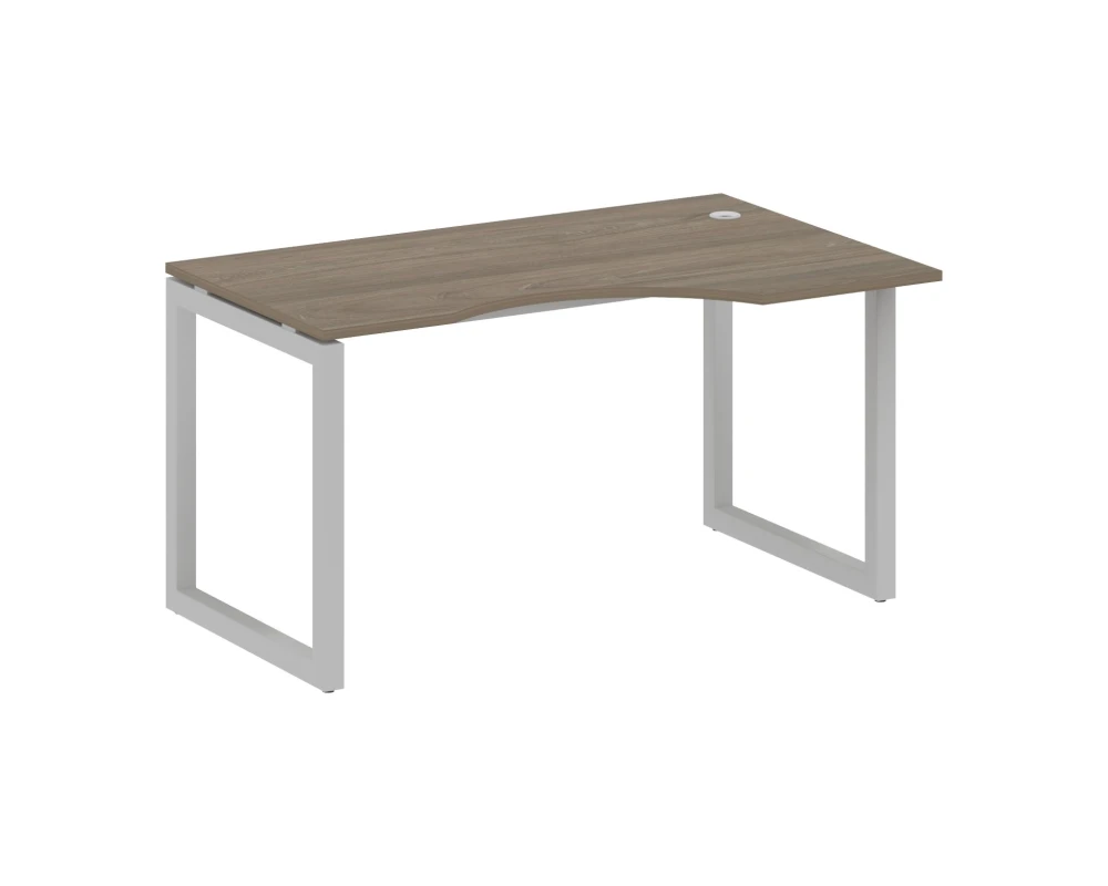 Стол криволинейный правый на О-образном м/к 1400x900x750 Метал Систем Куатро 5x5 / Metal System Quattro 5x5