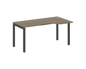 Стол криволинейный правый на П-образном м/к 1600x900x750 Метал Систем Куатро 5x5 / Metal System Quattro 5x5 images