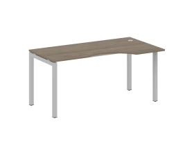 Стол криволинейный правый на П-образном м/к 1600x900x750 Метал Систем Куатро 5x5 / Metal System Quattro 5x5 images