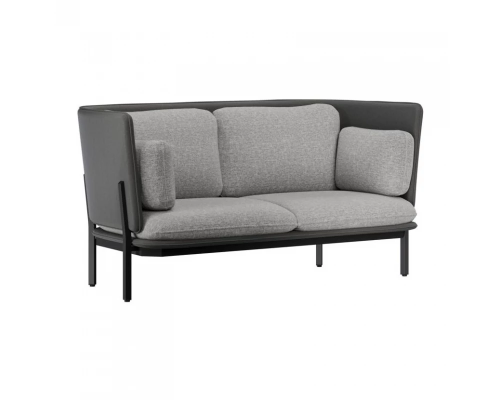 Диван двухместный с низкой спинкой Stato