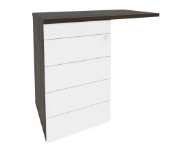 Тумба приставная (TIP-ON) (универсальная л/пр) 842x460x750 Оникс Директ / Onix Direct images