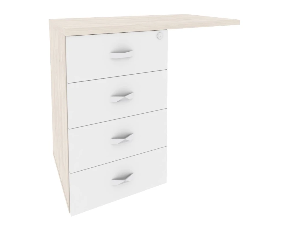 Тумба приставная (универсальная л/пр) 842x460x750 Оникс Директ / Onix Direct