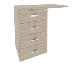 Тумба приставная (универсальная л/пр) 842x460x750 Оникс Директ / Onix Direct images