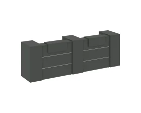 Ресепшн K-13 3652x766x1187 Оникс / Onix images