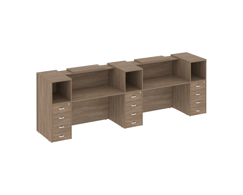 Ресепшн K-13 3652x766x1187 Оникс / Onix