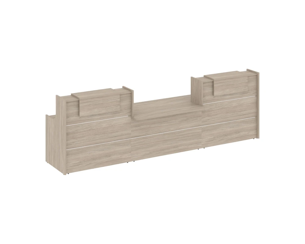 Ресепшн K-18 3790x766x1187 Оникс / Onix