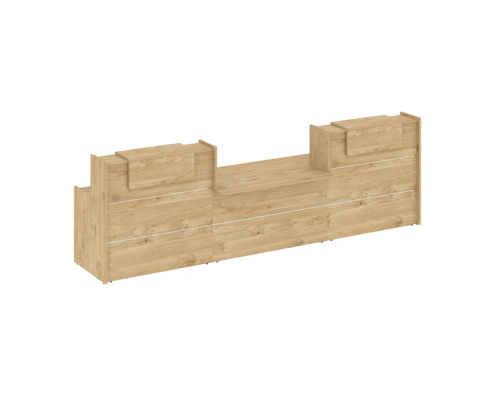 Ресепшн K-18 3790x766x1187 Оникс / Onix