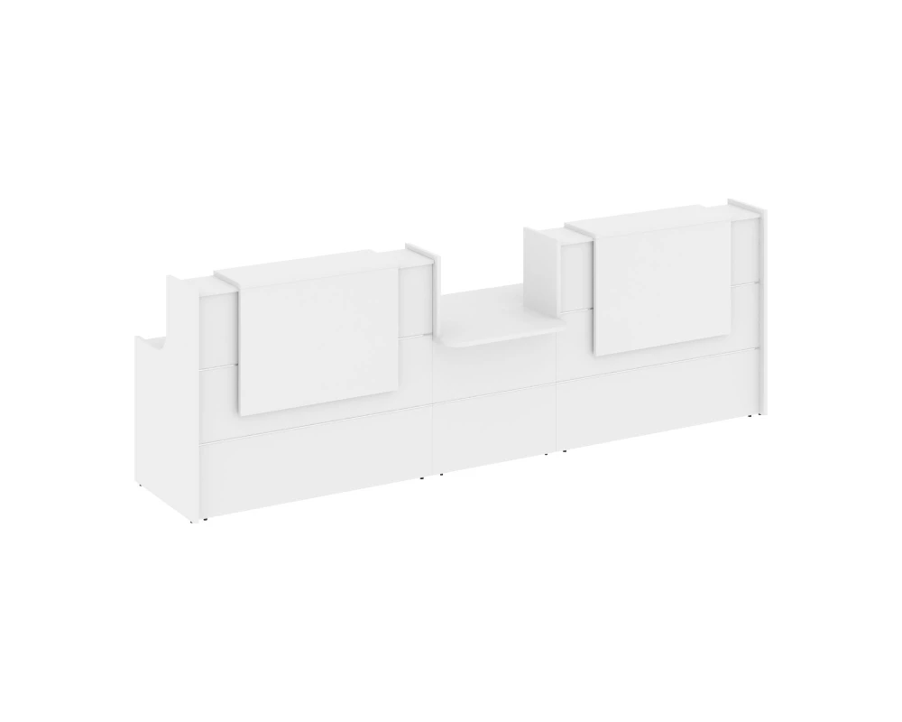 Ресепшн K-19 3590x766x1187 Оникс / Onix