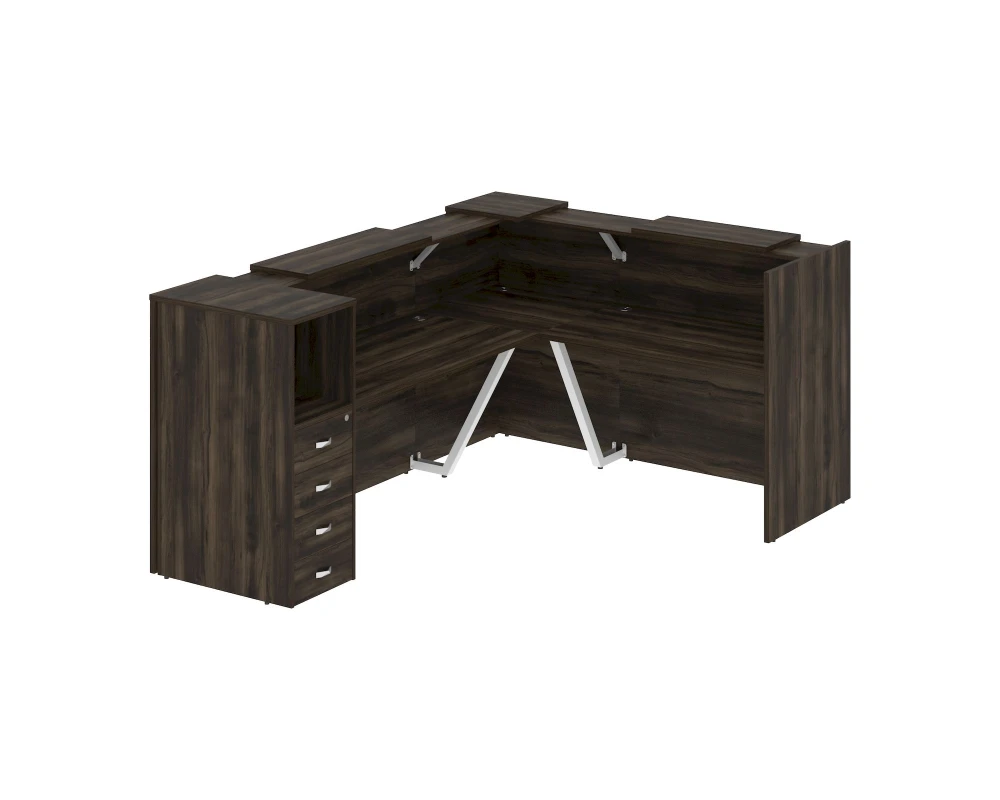 Ресепшн K-27 1968x2573x1187 Оникс / Onix