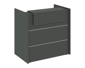 Ресепшн K-4 1230x766x1187 Оникс / Onix images