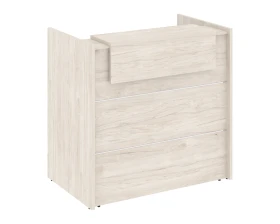 Ресепшн K-4 1230x766x1187 Оникс / Onix images