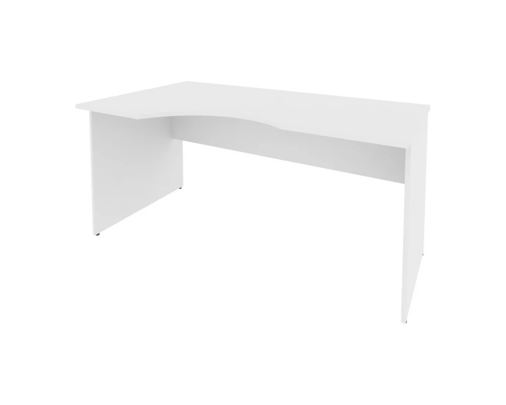 Офисный стол криволинейный левый 1600x900x755 Riva