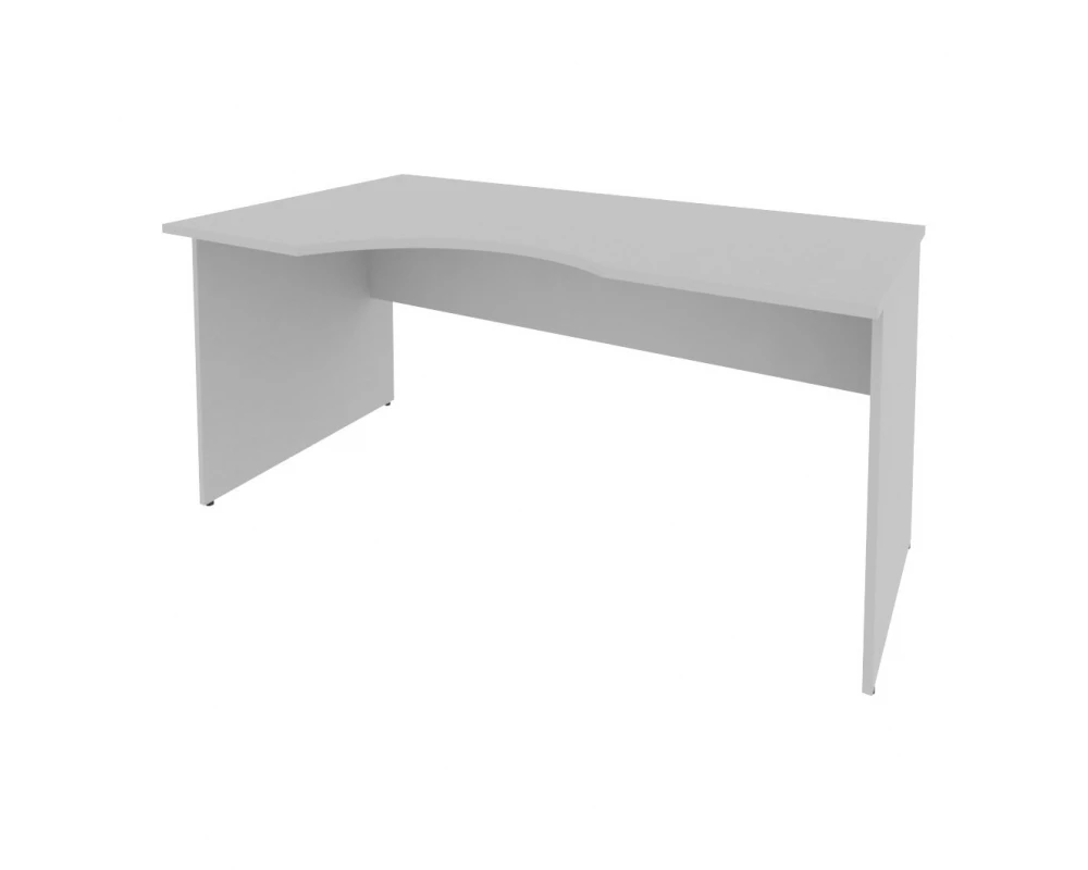 Офисный стол криволинейный левый 1600x900x755 Riva