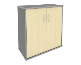 Шкаф низкий широкий 2 низкие двери ЛДСП Рива / Riva images