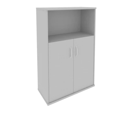 Шкаф средний широкий 2 низкие двери ЛДСП Рива / Riva