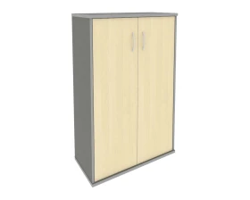 Шкаф средний широкий 2 средние двери ЛДСП Рива / Riva images