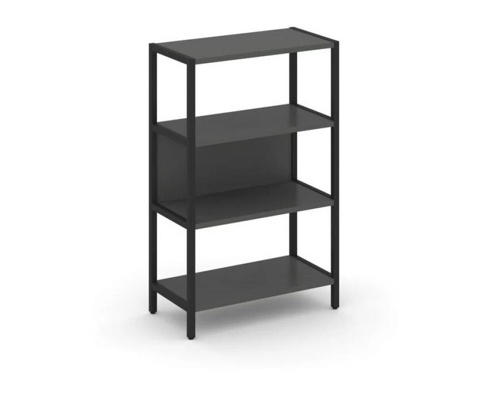 Односекционный стеллаж трехярусный 810х400х1246 Shelf System