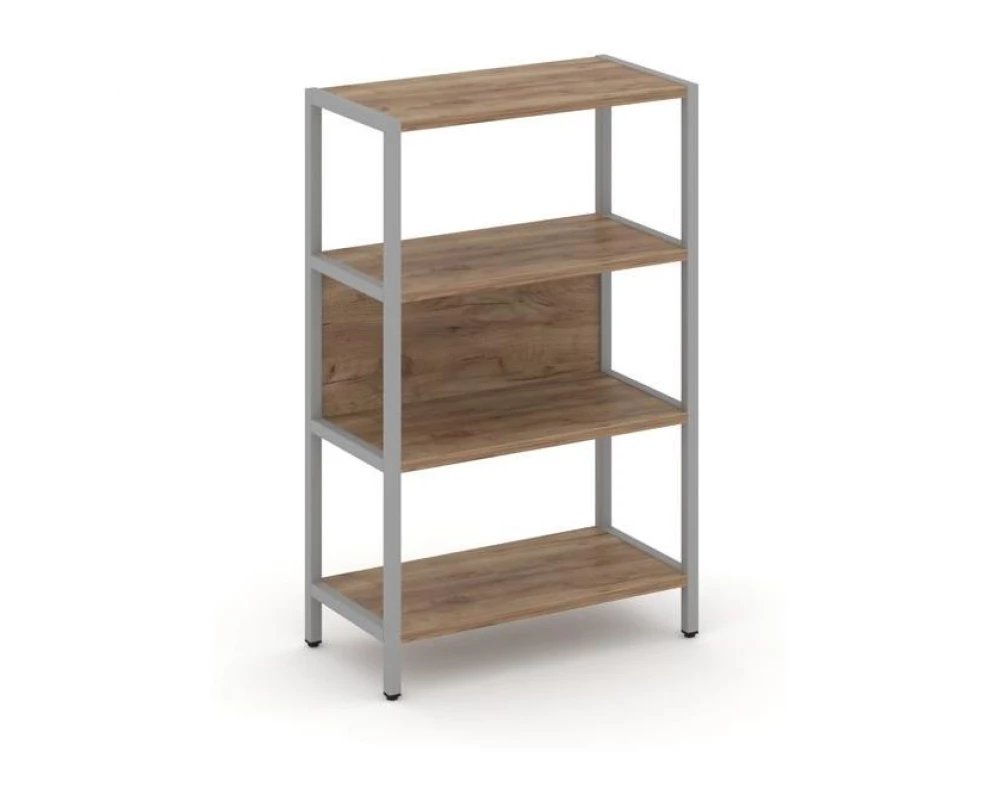 Односекционный стеллаж трехярусный 810х400х1246 Shelf System