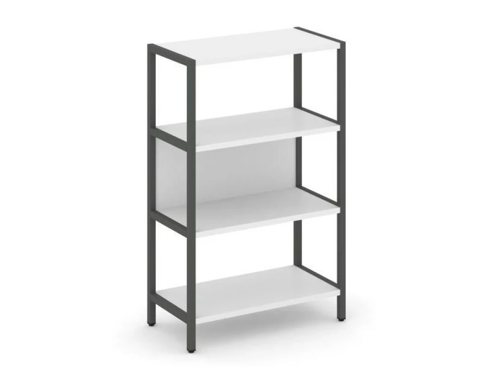 Односекционный стеллаж трехярусный 810х400х1246 Shelf System
