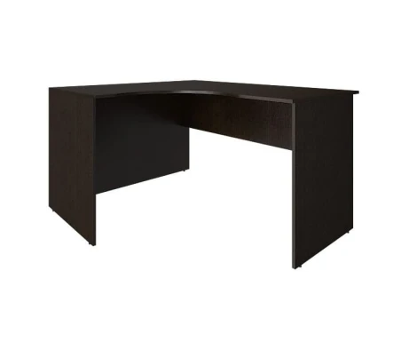 Стол офисный угловой криволинейный левый 1400x1200x750 Нова С / Nova S