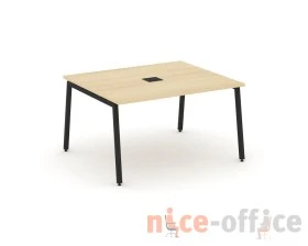 Стол переговорный на А-образном каркасе 40 мм 1180х1180х750 Стайл Проджект / Style Project images