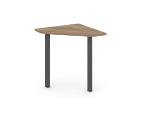 Угловой элемент стола на П-образном каркасе 60 мм 700x700x750 Стайл Проджект / Style Project images