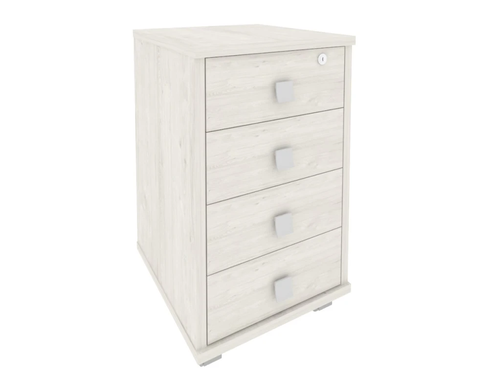 Тумба подкатная 4 ящика с замком Стайл Систем / Style System