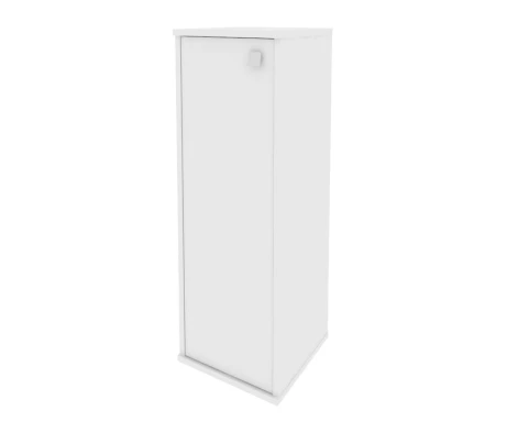 Шкаф средний узкий 1 средняя дверь ЛДСП левый 412x410x1215 Стайл Систем / Style System